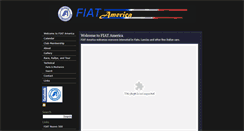 Desktop Screenshot of fiatamerica.com